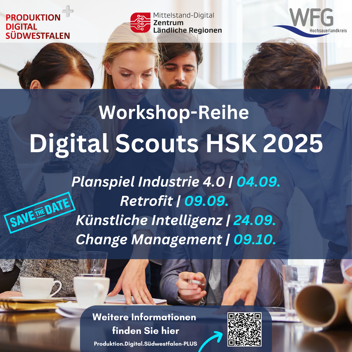 Termine der Workshop-Reihe Digital Scouts 2025